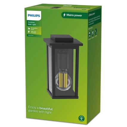 Philips - Kinkiet zewnętrzny MIRTH 1xE27/25W/230V IP44