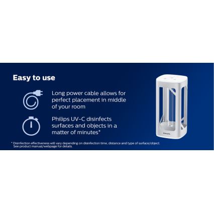 Philips - Lampa dezynfekcyjna germicydowa z czujnikiem UV-C/24W/230V