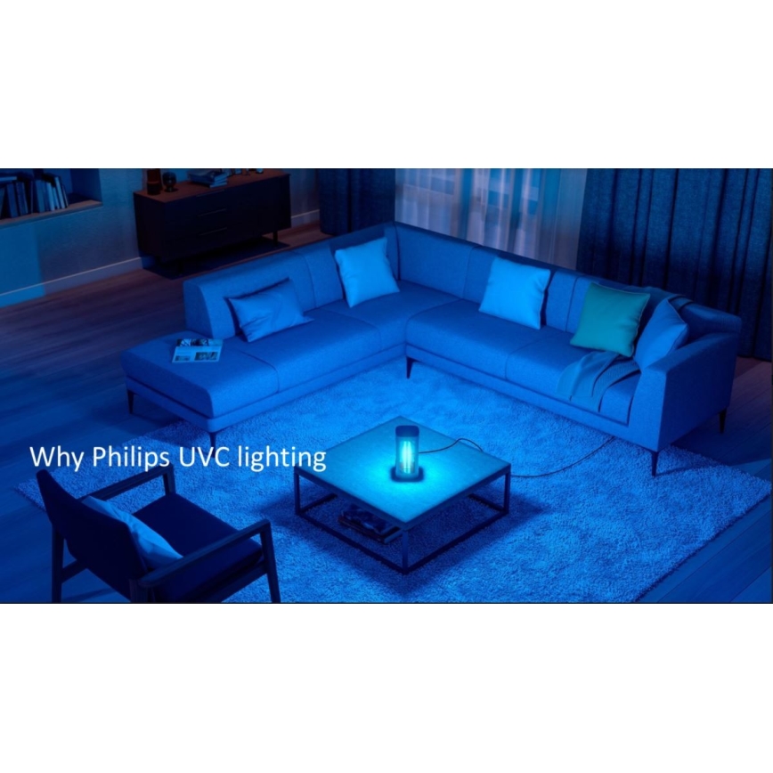 Philips - Lampa dezynfekcyjna germicydowa z czujnikiem UV-C/24W/230V