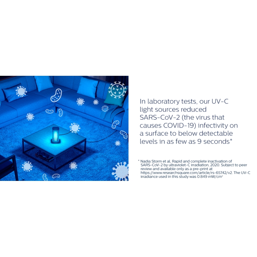 Philips - Lampa dezynfekcyjna germicydowa z czujnikiem UV-C/24W/230V