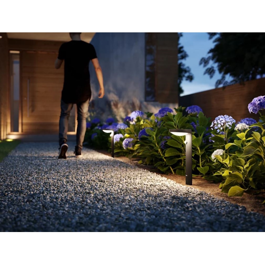 Philips - Lampa solarna LED z czujnikiem ruchu i zmierzchu LED/1,2W/4V 1800 mAh 3000K IP44