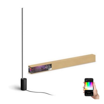 Philips - Lampa stojąca LED RGBW ściemnialna Hue SIGNE LED/29W/230V 2000-6500K czarna