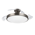 Philips - Lampa sufitowa LED z wentylatorem BLISS LED/35W/230V 5500/4000/2700K nikiel + pilot zdalnego sterowania