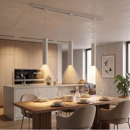 Philips - Lampa wisząca na linkach do systemu szynowego EASYLINK 3xGU10/7W/230V 1m biały