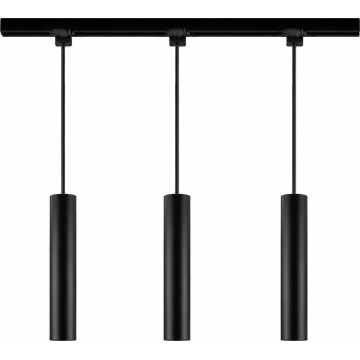 Philips - Lampa wisząca na linkach w systemie szynowym EASYLINK 3xGU10/7W/230V 157 cm czarna