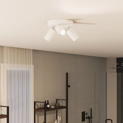 Philips - Łazienkowe oświetlenie punktowe IDRIS 3xGU10/5W/230V IP44 białe