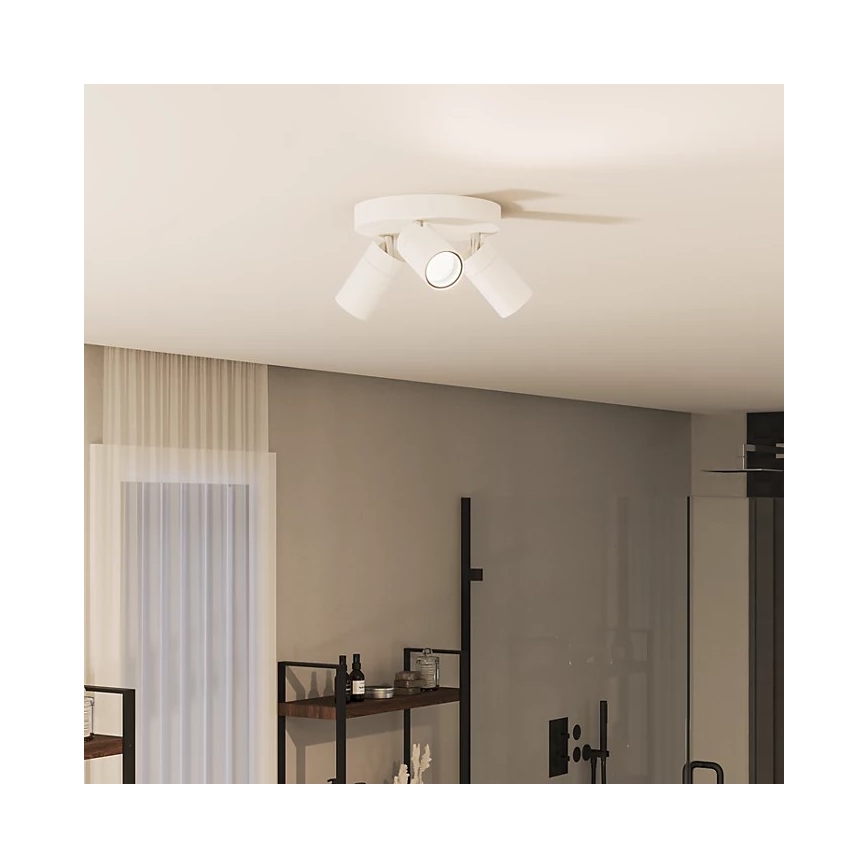 Philips - Łazienkowe oświetlenie punktowe IDRIS 3xGU10/5W/230V IP44 białe