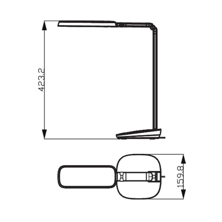 Philips - LED dotykowa lampa stołowa ściemnialna LED/14W/230V