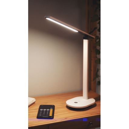 Philips - LED Ściemnialna dotykowa lampa stołowa IVORY LED/5W/5V 3000 mAh 2700/3600/5000K CRI 90