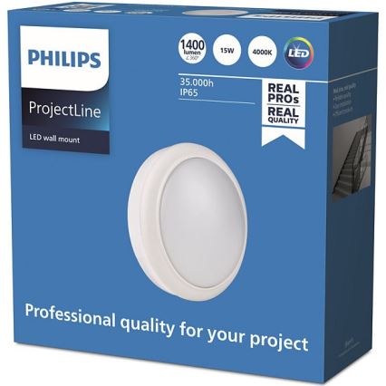 Philips - LED Kinkiet PROJECTLINE LED/15W/230V IP65