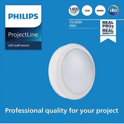 Philips - LED Kinkiet PROJECTLINE LED/15W/230V IP65