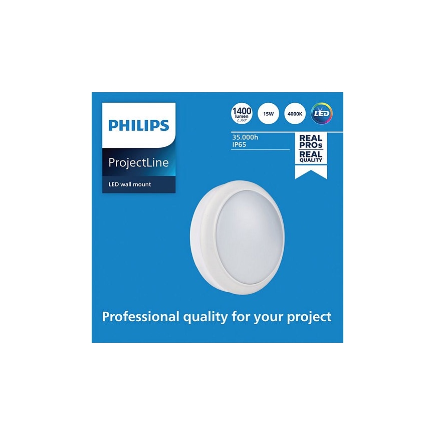 Philips - LED Kinkiet PROJECTLINE LED/15W/230V IP65