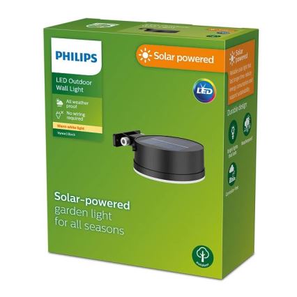 Philips - LED Kinkiet solarny VYNCE LED/1,5W/3,7V 1500 mAh IP44