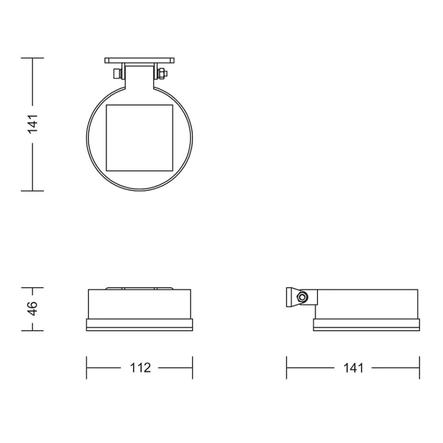 Philips - LED Kinkiet solarny VYNCE LED/1,5W/3,7V 1500 mAh IP44