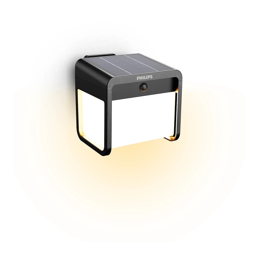 Philips - LED Kinkiet solarny z czujnikiem EZRA LED/1,8W/3,7V 3000K IP44