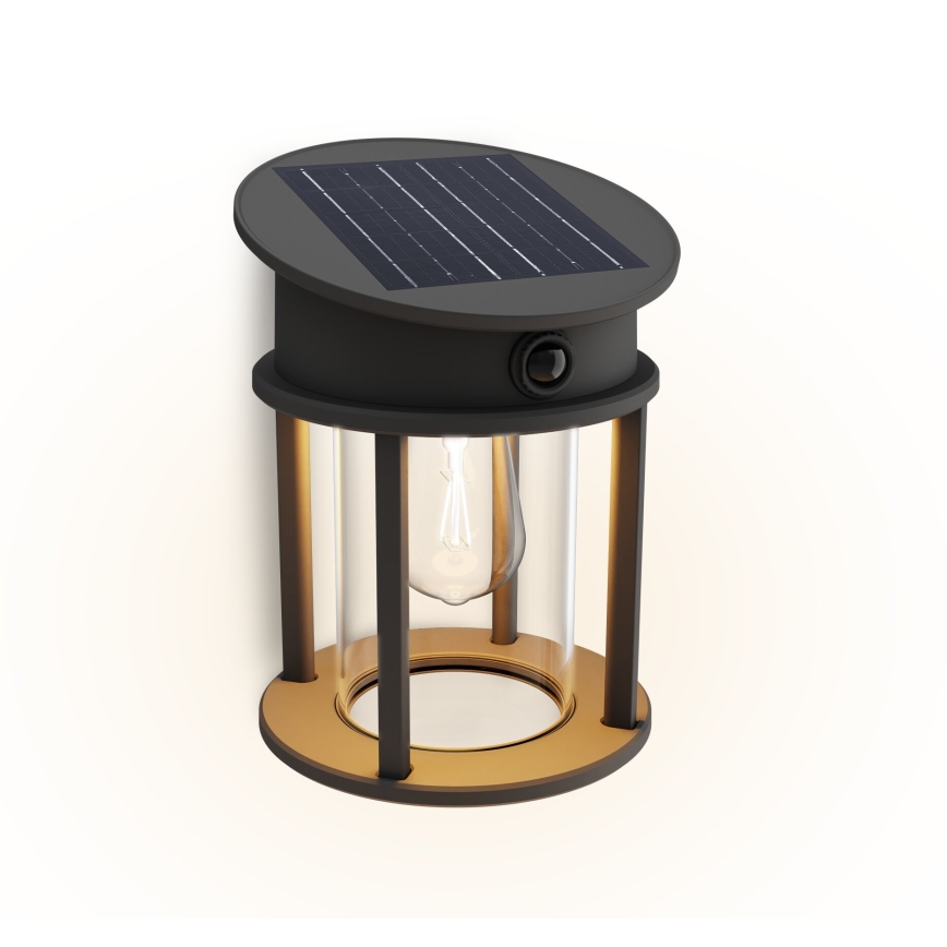 Philips - LED Kinkiet solarny z czujnikiem GERI LED/3,2W/3,7V 2700K IP44
