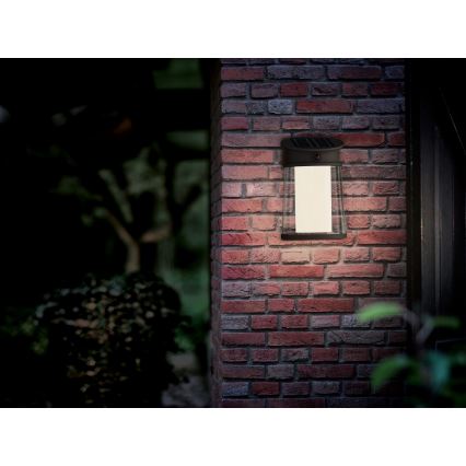 Philips - LED Kinkiet solarny z czujnikiem JUDA LED/3,2W/3,7V 4000K IP44