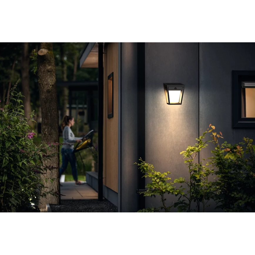 Philips - LED Kinkiet solarny z czujnikiem NISSA LED/1,8W/3,7V 3000K IP44