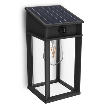 Philips - LED Kinkiet solarny z czujnikiem ruchu i zmierzchu GERI LED/3,2W/3,7V 2600 mAh 2700K IP44