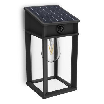 Philips - LED Kinkiet solarny z czujnikiem ruchu i zmierzchu GERI LED/3,2W/3,7V 2600 mAh 4000K IP44