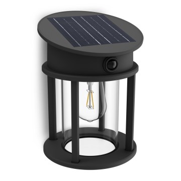 Philips - LED Kinkiet solarny z czujnikiem ruchu i zmierzchu GERI LED/3,2W/3,7V 2600 mAh 4000K IP44