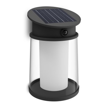 Philips - LED Kinkiet solarny z czujnikiem ruchu i zmierzchu JUDA LED/3,2W/3,7V 2600 mAh 2700K IP44