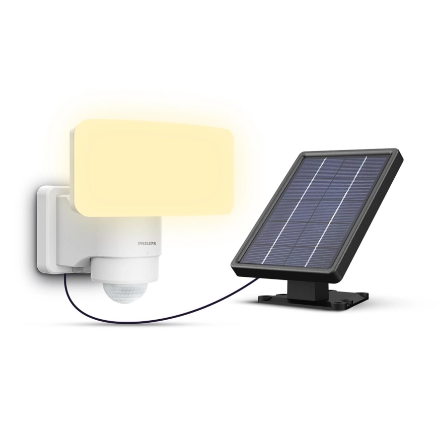Philips - LED Kinkiet solarny z czujnikiem TYLUS LED/6W/3,7V 3000K IP44