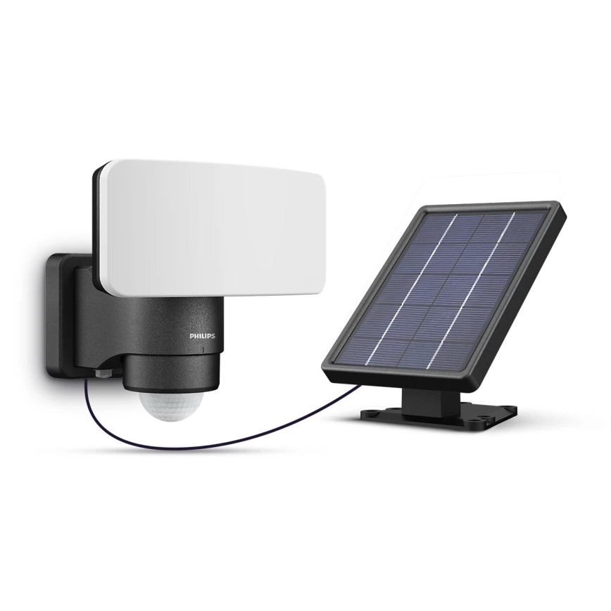 Philips - LED Kinkiet solarny z czujnikiem TYLUS LED/6W/3,7V 3000K IP44