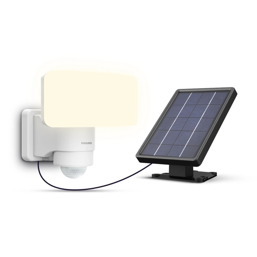 Philips - LED Kinkiet solarny z czujnikiem TYLUS LED/6W/3,7V 5000K IP44