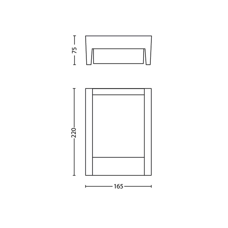 Philips - LED Kinkiet zewnętrzny LED/3,8W/230V 3000K IP44