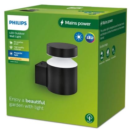 Philips - LED Kinkiet zewnętrzny LAVEN LED/6W/230V 2700K IP44