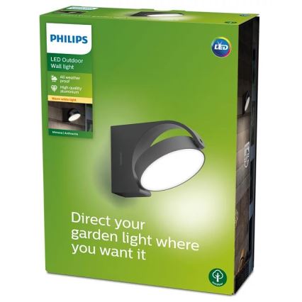 Philips - LED Kinkiet zewnętrzny LED/7W/230V 2700K IP44