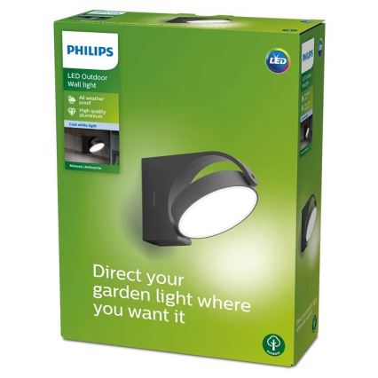 Philips - LED Kinkiet zewnętrzny LED/7W/230V 4000K IP44