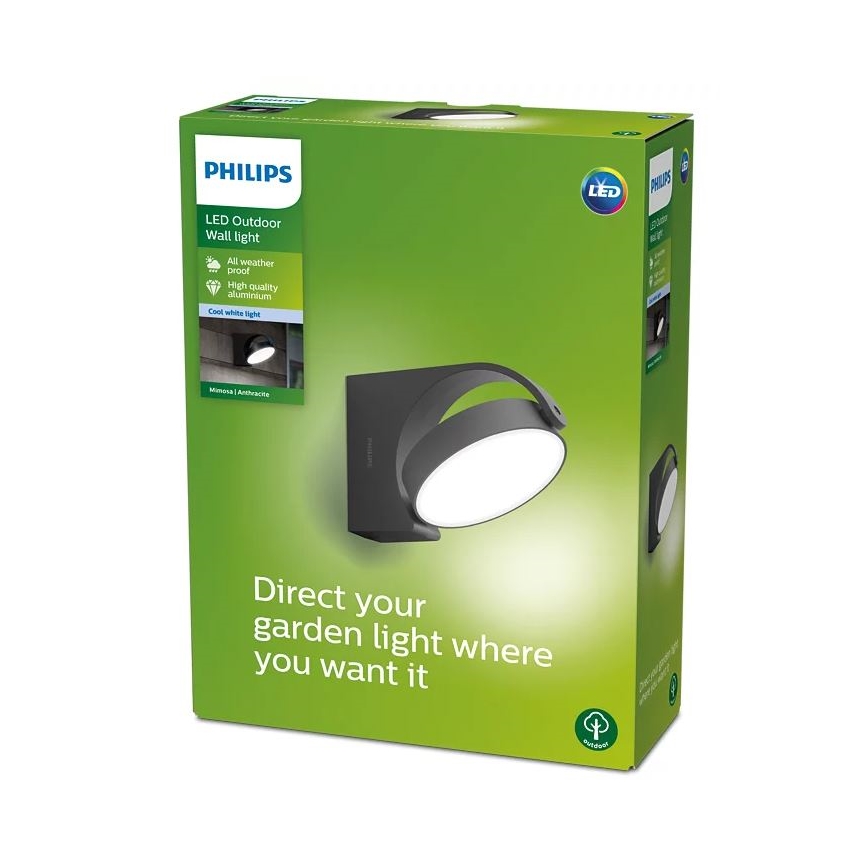 Philips - LED Kinkiet zewnętrzny LED/7W/230V 4000K IP44