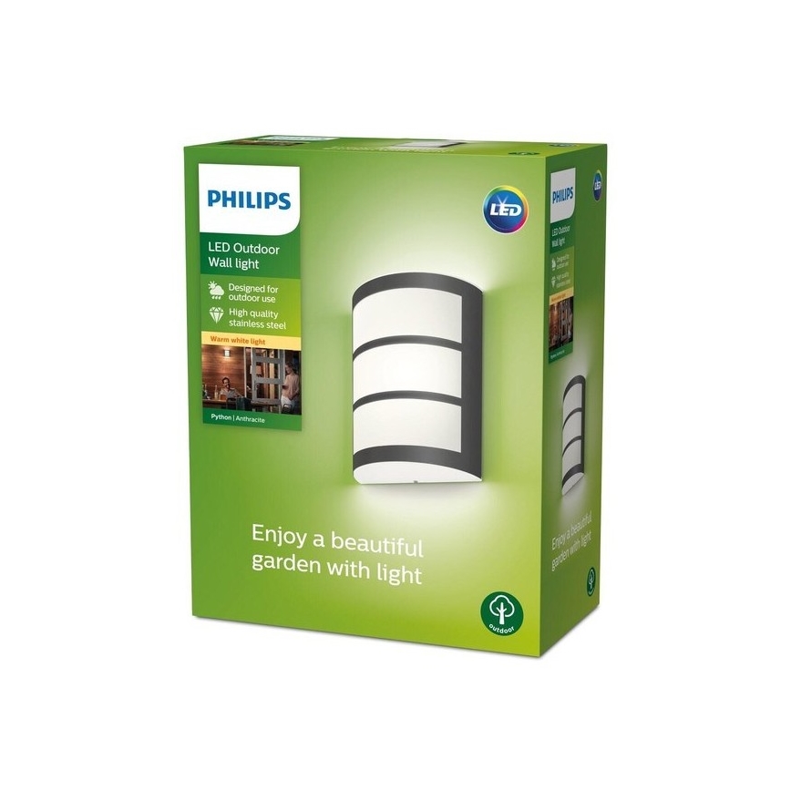 Philips - LED Kinkiet zewnętrzny LED/6W/230V 2700K IP44