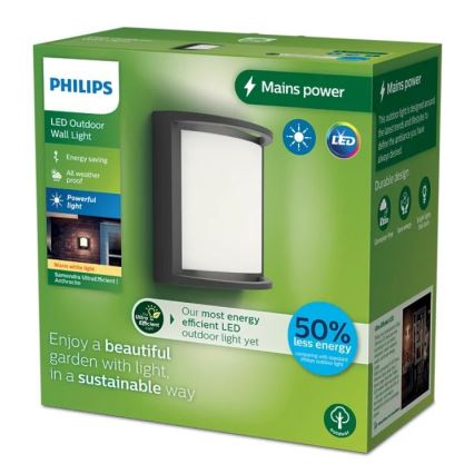 Philips - LED Kinkiet zewnętrzny SAMONDRA LED/3,8W/230V IP44