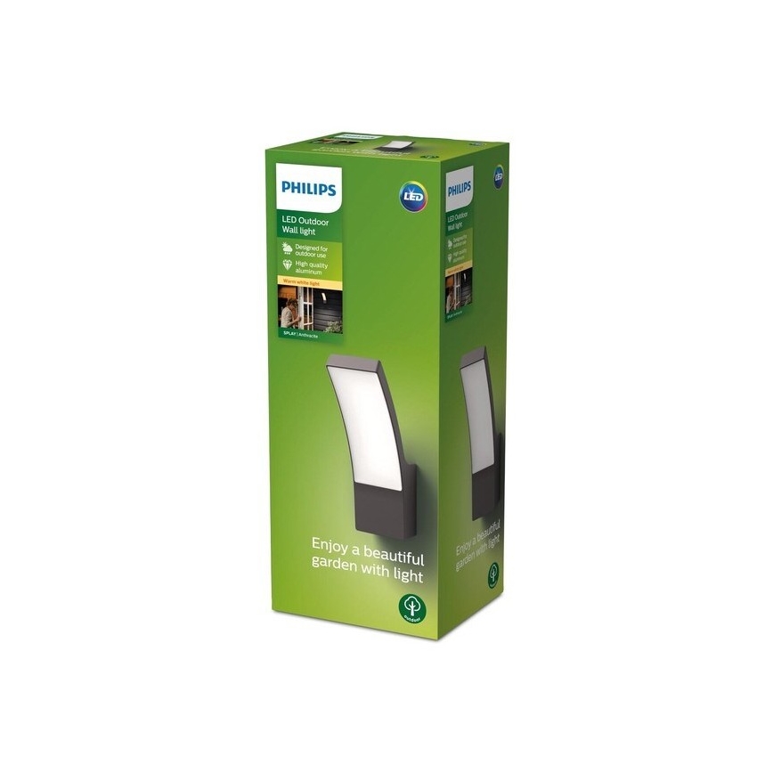 Philips - LED Kinkiet zewnętrzny LED/12W/230V 2700K IP44