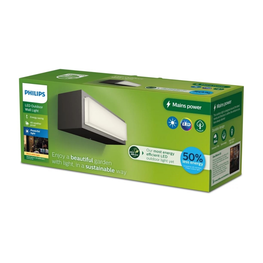 Philips - LED Kinkiet zewnętrzny STRATOSPHERE LED/3,8W/230V 2700K IP44
