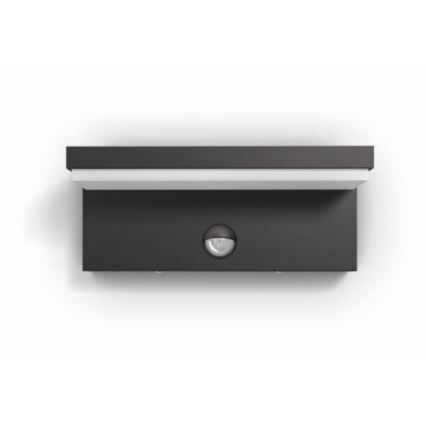 Philips - LED Kinkiet zewnętrzny z czujnikiem BUSTAN LED/3,8W/230V 2700K IP44