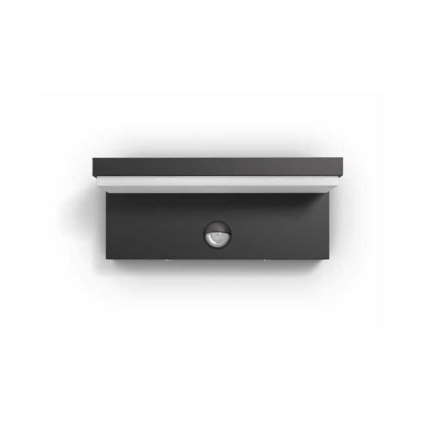 Philips - LED Kinkiet zewnętrzny z czujnikiem BUSTAN LED/3,8W/230V 2700K IP44