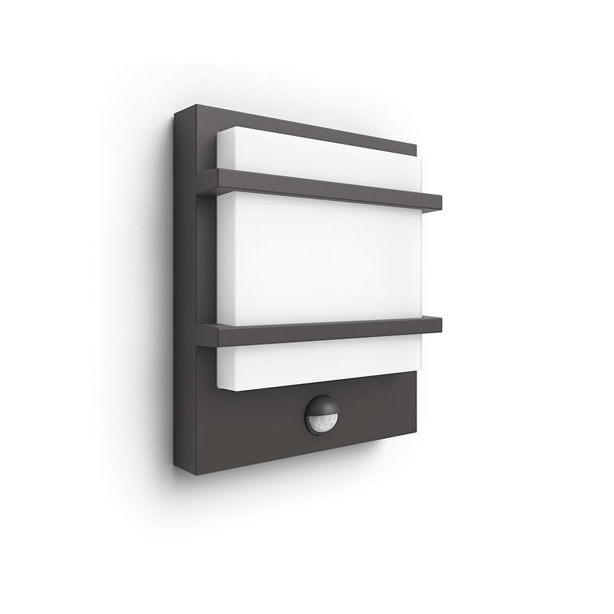 Philips - LED Kinkiet zewnętrzny z czujnikiem PETRONIA LED/3,8W/230V IP44