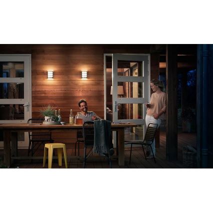 Philips - LED Kinkiet zewnętrzny z czujnikiem PYTHON LED/3,8W/230V IP44