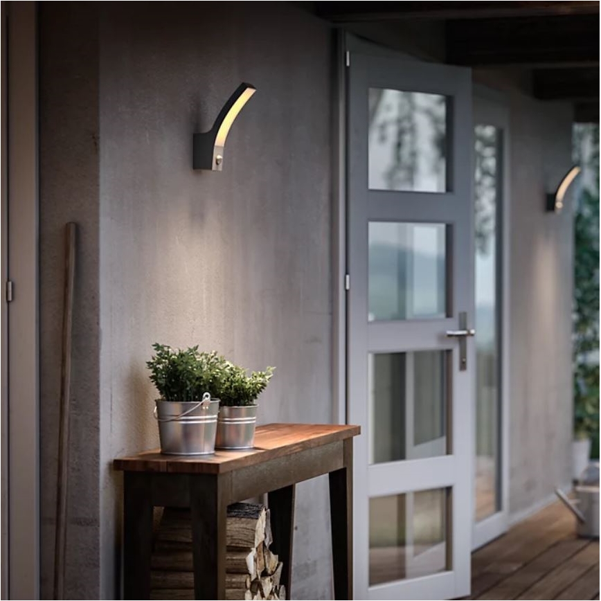 Philips - LED Kinkiet zewnętrzny z czujnikiem SPLAY LED/3,8W/230V IP44