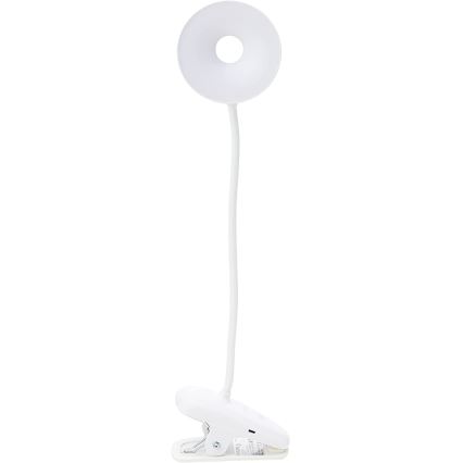 Philips - LED Lampa ściemnialna z klipsem DONUTCLIP LED/3W/5V 1200 mAh CRI 90 biała