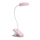 Philips - LED Lampa ściemnialna z klipsem DONUTCLIP LED/3W/5V 1200 mAh CRI 90 różowa