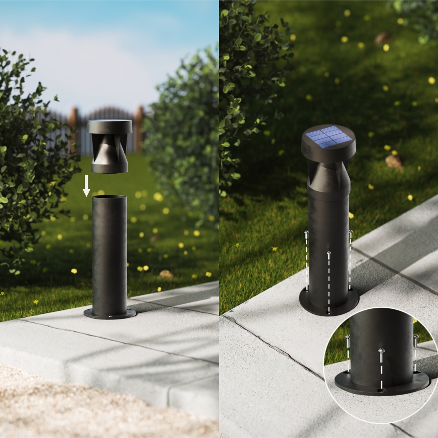 Philips - LED Lampa solarna AVERY LED/1,8W/3,7V 2700K IP44