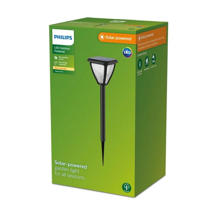 Philips - LED Lampa solarna VAPORA LED/1,5W/3,7V IP44
