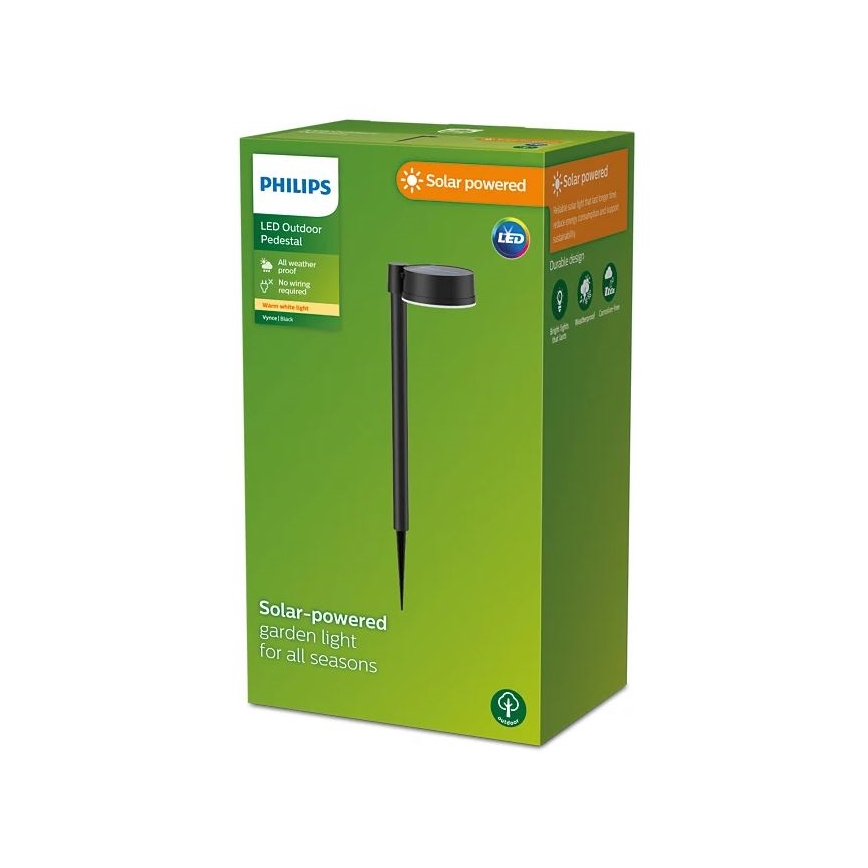 Philips - LED Lampa solarna VYNCE LED/1,5W/3,7V 1500 mAh IP44