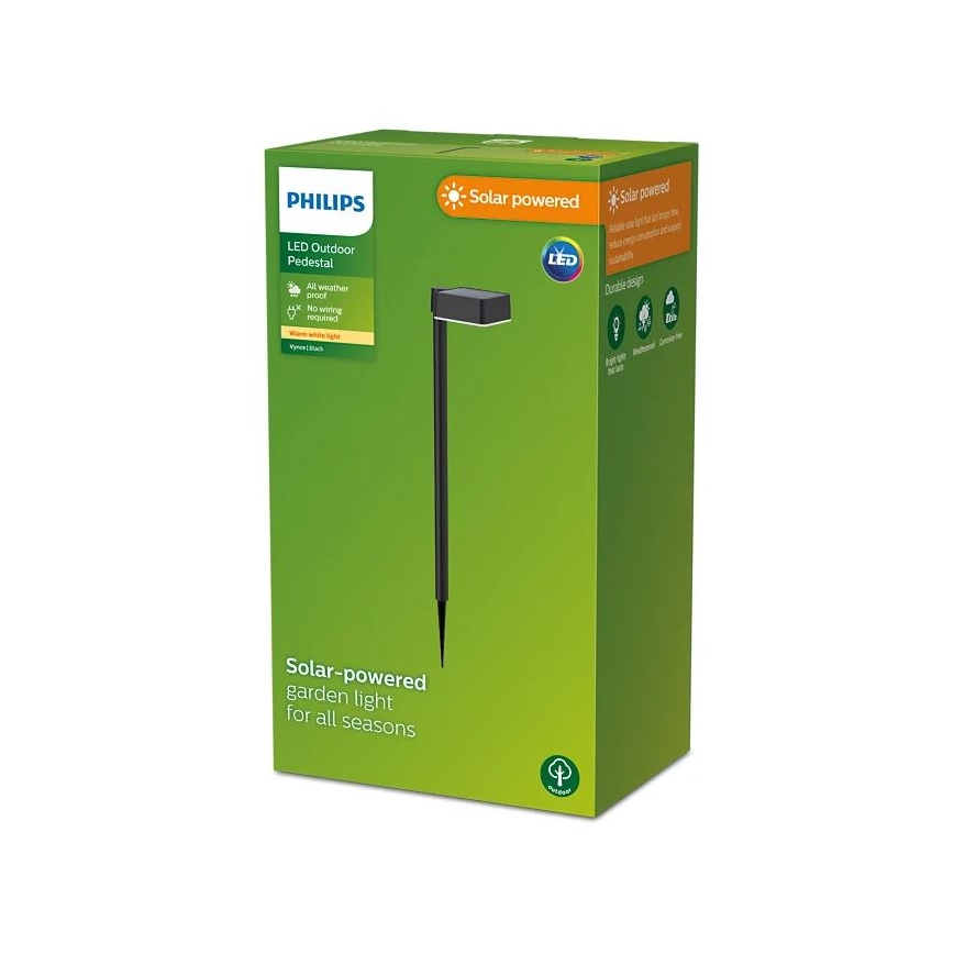 Philips - LED Lampa solarna VYNCE LED/1,5W/3,7V IP44