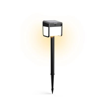 Philips - LED Lampa solarna z czujnikiem EZRA LED/1,8W/3,7V 2600 mAh 3000K IP44